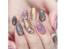 プルメリア バイ リリーズ ネイル(Plumeria By Lily's Nail)/定額アートジェルネイル¥5980～