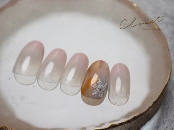 ネイルクローゼット(Nail Closet)/1月　Monthly Design