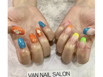 ヴァンネイルサロン 本厚木(VAN NAIL SALON)/ハンド持ち込みデザイン