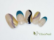 エリクサーネイル 神田(Elixir Nail)/ハンドやり放題/クーポン使用