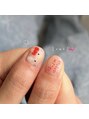 クレモアネイル 池袋西口店(CLEMORE NAIL) 親指キティネイル
