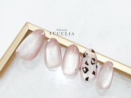 #豹柄ネイル