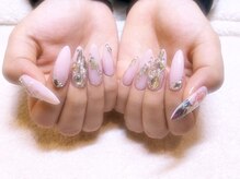 Nailstudio Remede【ネイルスタジオ ルメッド】/痛ネイル◆シンプルネイル