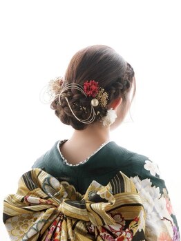 ラ ムーン アイラッシュアンドヘアメイク(La.Moon)/着付けヘアセット