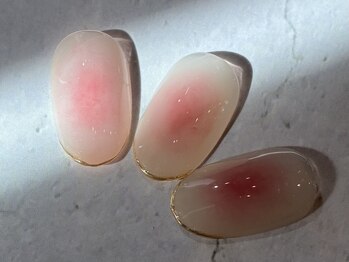 インザフォレスト(in the Forest)の写真/駅近のサロンで上品に。ふわっとチークを乗せたような定番デザインで心弾む指先へ◎