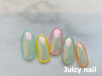 ジューシーネイル 大橋店(Juicy nail)/オーロラネイル
