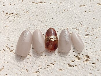 ネイルドッグ(NAIL DOG)/べっ甲風ネイル♪