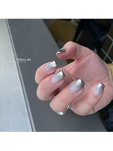 セジュール(Se'jour)/ニュアンス/ミラーネイル