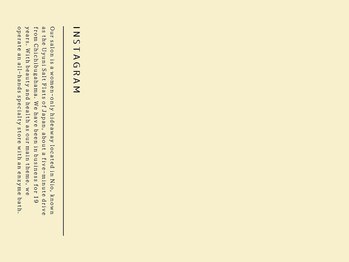 オーヴォ リビングスパ(OVO living spa)/INSTAGRAM