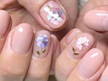 エイム 下北沢(aim)/フラワーネイル