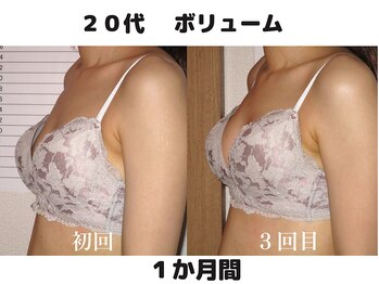 バストサロン メルベイユ(Merveile)/ボリュームUPしブラ隙間が埋まる