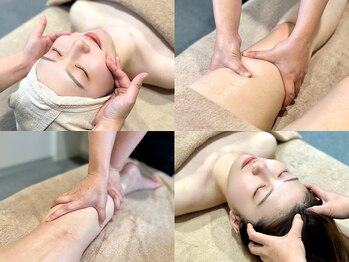 フィオーレ 佐賀巨勢店(Feaure)の写真/【小顔コルギ4980円／+リンパマッサージ9980円】内側から整うW施術♪むくみ&たるみ改善+肩こりもスッキリ！