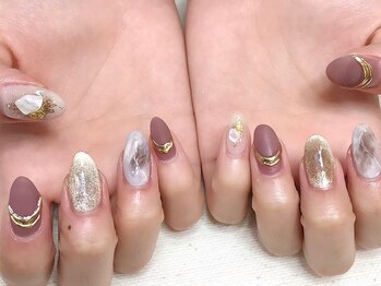 ラルージュ(La Ru-Ju)/くすみボルドー×ニュアンス