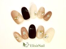 エリクサーネイル 五反田(Elixir Nail)/定額b カジュアル/クーポン使用