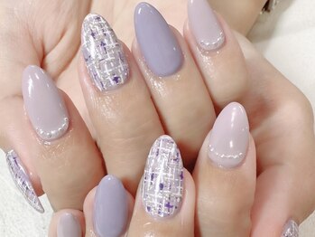 ビアンカ 東京ドームラクーア店(Bianca)/ツイードネイル