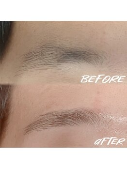 眉毛男子 新宿店/薄くても整えられます