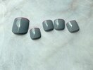 シンプルフットネイル