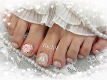 ネイルアンドまつげエクステ リッチエイト 原宿店(Rich8)/ポケモン☆オーロラフットネイル