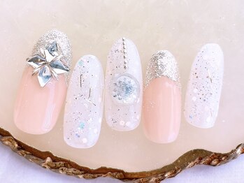 ネイルサロンフォーユー(for u)/雪ネイル¥7980