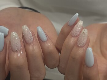 ジンジャー(GINGER)/春レースnail