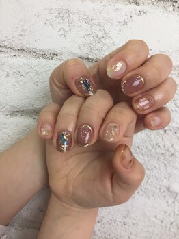 持ち込みニュアンスネイル