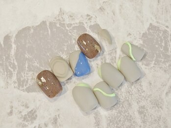 ラルネイル 大宮(Lull. nail)/＊ネオン＊ニュアンス＊