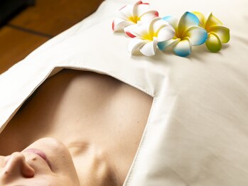 太陽と月/施術風景