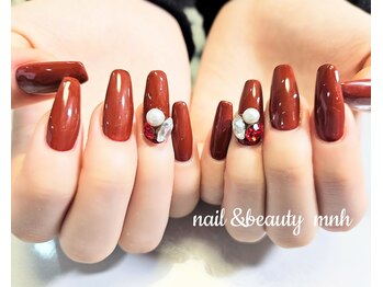 ロングレッドネイル☆