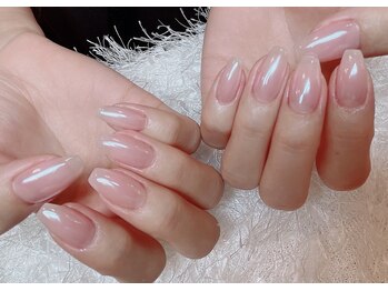 レアネイル 新宿(le'a nail)/ミラーネイル