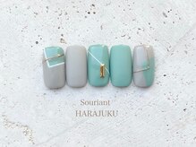 スリアンハラジュク(Souriant HARAJUKU)/定額（M）デザインコース