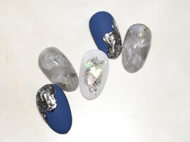 べっ甲☆ターコイズデザイン