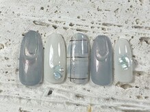 プロモート 岡山城下店(Promote)/チェックネイル