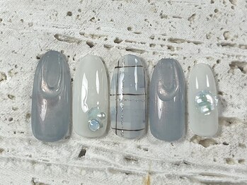 プロモート 岡山城下店(Promote)/チェックネイル