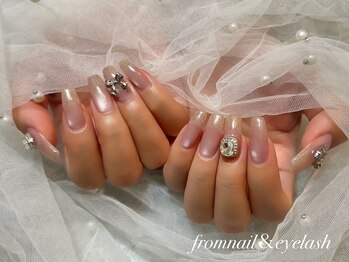 フロムネイルアンドアイラッシュ 神戸三宮(from nail&eyelash)/パラジェル取扱/フィルイン施術