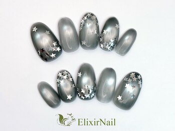 エリクサーネイル 新橋(Elixir Nail)/定額a シンプル/クーポン使用
