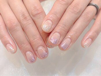 パールネイル 辻堂店(Pearl nail)/ラメグラデーション