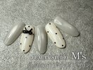 マグネット×ドットリボン