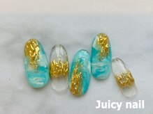 ジューシーネイルオオハシテン 大橋店(Juicynail)/マーブルネイル