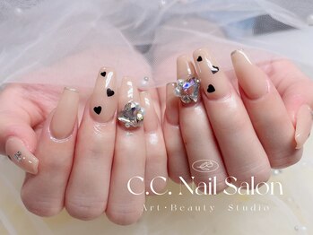 シーシーネイルサロン 池袋(C.C.Nail salon)/優しいデザイン.