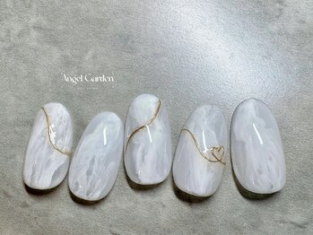 エンジェルガーデンネイル 池袋店(Angelgarden nail)/ニュアンスハート