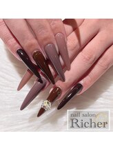 エスフィーネイルサロン リシェル(Esfy nailsalon Richer)/ブラウンネイル