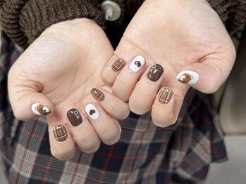 エコー(Echo)/手描きアート熊ちゃん