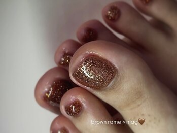 ルカ 原宿(lux)/フットラメネイル