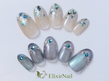 エリクサーネイル 神田(Elixir Nail)/ハンドやり放題/クーポン使用
