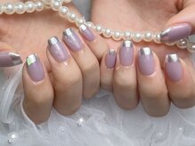ラッキーネイル(lucky nail)/パウダーフレンチ