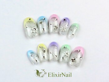 エリクサーネイル 五反田(Elixir Nail)/定額b カジュアル/クーポン使用
