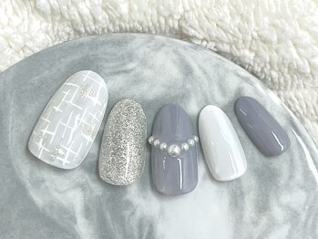 ラウレアネイル(laule'a nail)/ツイードネイル