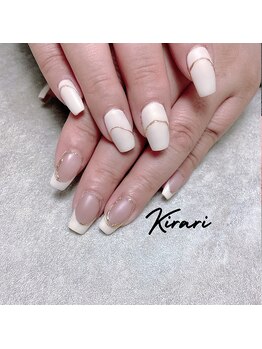 キラリ(Kirari)/アシンメトリーネイル