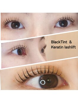 チェリー(Cherry)/Black Tint&Keratin lashlift 