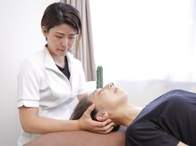 かがり火/目、顎、首まで調整